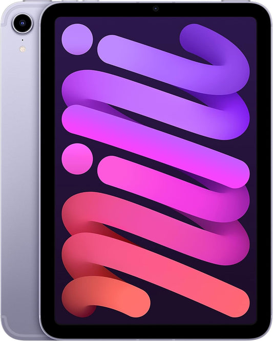 Apple iPad Mini (6th Generation): with A15 Bionic chip, 8.3-inch Liquid Retina Display, 64GB, Wi-Fi 6, 12MP front/12MP Back Camera, Touch ID, All-Day Battery Life – Space Gray